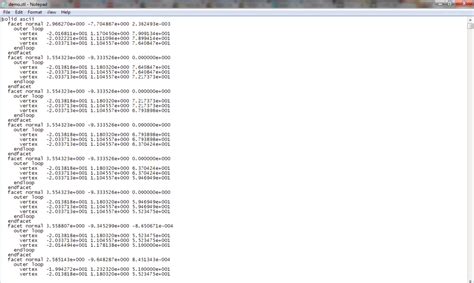 stl ascii or binary|ascii stl file example.
